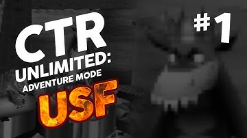 WINNING BY A FRAME! (CTR Unlimited - Adventure Mode, USF Difficulty #1)