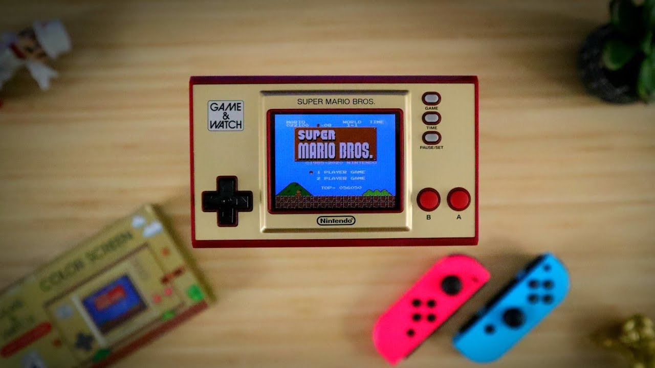 Game & Watch Super Mario Bros(2020) Perfectly Pocketable - YouTube