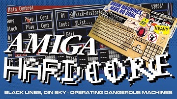 BLACK LINES, DIN SKY "OPERATING DANGEROUS MACHINES" (2014) [AMIGA HARDCORE - OCTAMED TRACKER JAM]