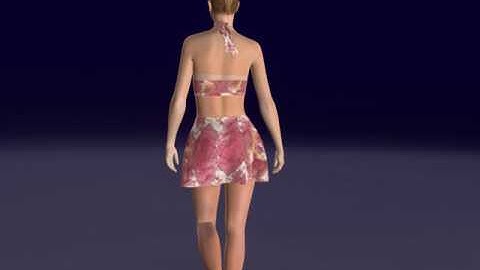 Design outcome of Optitex CAD sesson