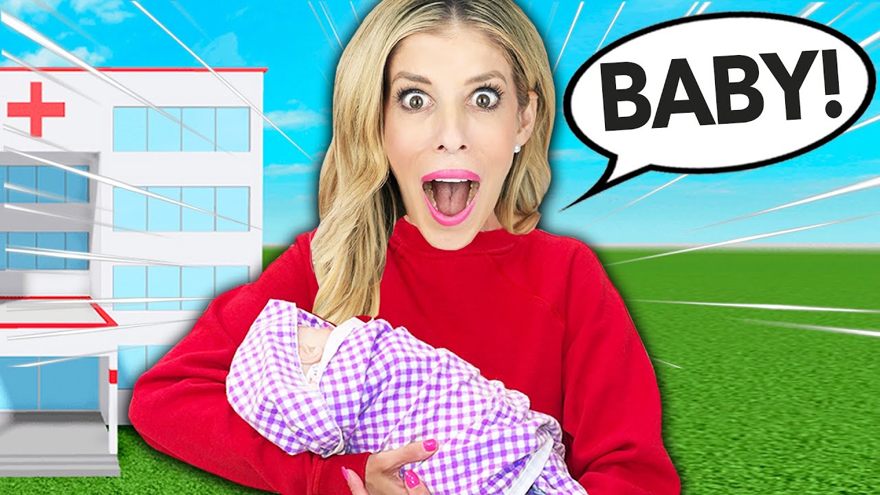 Rebecca Adopts a Baby in Adopt Me Roblox Zamfam Gaming YouTube