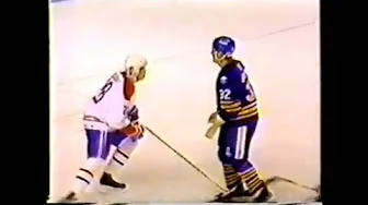 Sabres - Canadiens g1 rough stuff 4/3/91