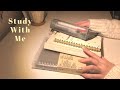 Study with me 30min 勉強風景(no music)