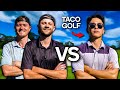 We challenged taco golf to a match 2v1 scramble