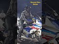 BMW 1000RR: DRAG RACE &amp; BURNOUT