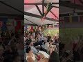 La joie des supporters au Break Club aprés le but de Dembélé contre le Maroc