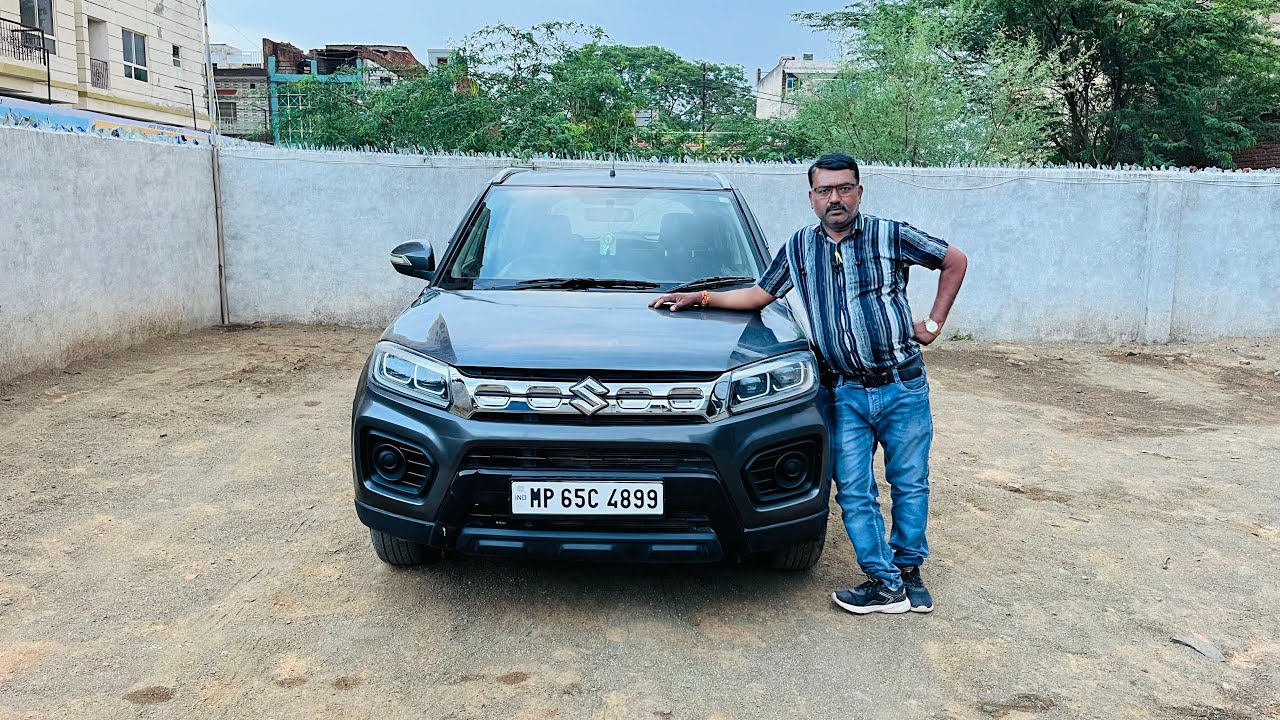 FOR SELL MARUTI SUZUKI VITRA BREEZA NEW SAI CAR BAZAR GWALIOR MP