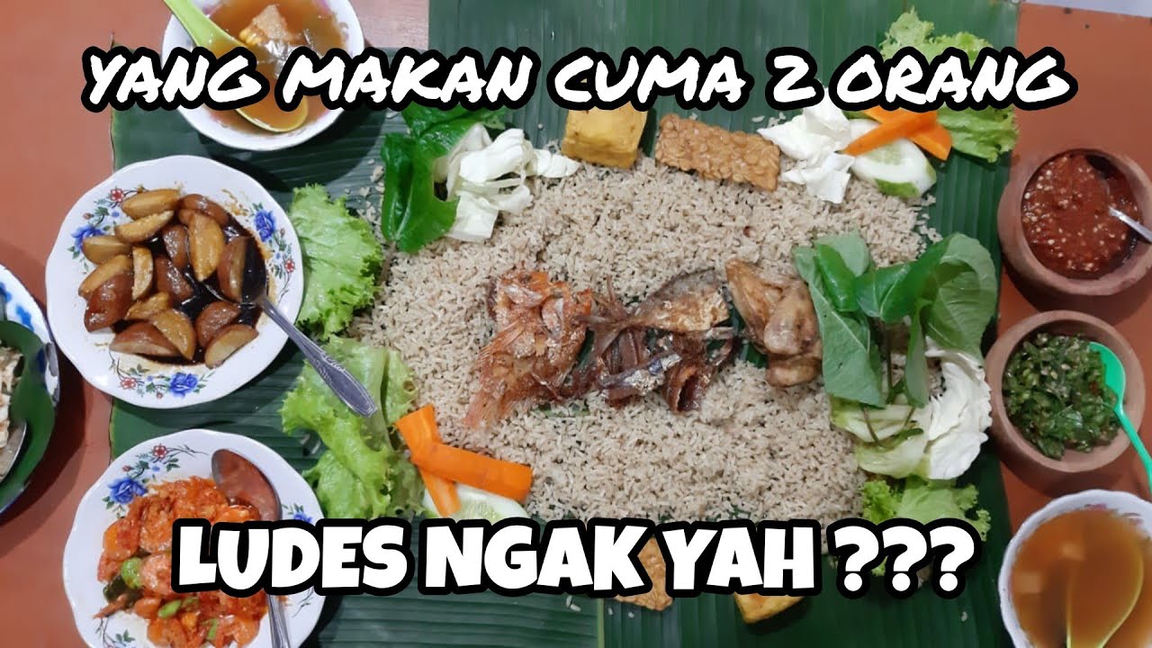 KALAP !! MAKAN NASI LIWET SUNDA PAKAI JENGKOL DI ATAS DAUN PISANG