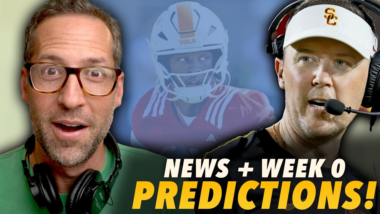 QB Battles, Eligibility Chaos & Our Week 0 College Football Predictions