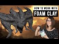 Fast and easy SCULPTING MAGIC with Foam Clay!