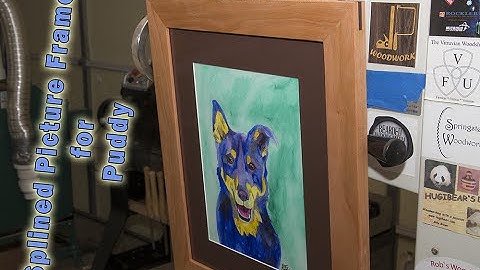 Splined Picture Frame