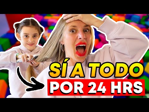 ⚠️ 24 HOURS saying YES to a 9-YEAR-OLD GIRL = my niece (BAD IDEA)
