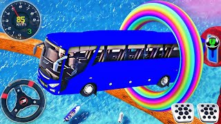Impossible Bus Stunt 3D Driving - Mega Ramp Bus Racing Driving Simulator - Android Game R4CAR GAME screenshot 1
