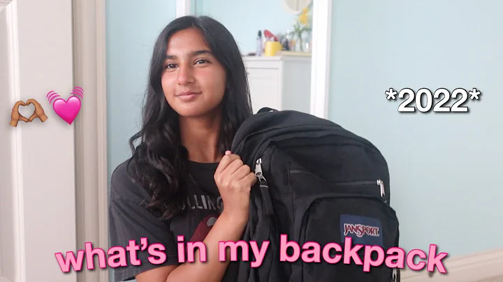 what's in my school backpack 2022 | HS freshman year | samira desai