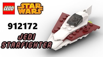 912172 JEDI STARFIGHTER | LEGO Starwars Magazine Gift Virtual Build