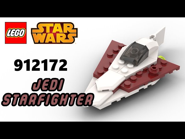 Men retning mode 912172 JEDI STARFIGHTER | LEGO Starwars Magazine Gift Virtual Build -  YouTube