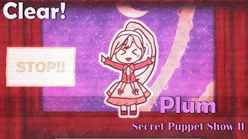 ADOFAI Custom | Plum - 비밀 인형극 II / Secret Puppet Show II [Map by  MaySnow]