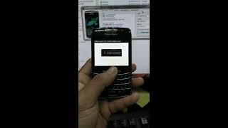 How to enter an unlock code on your BlackBerry Bold 9700 Docomo?