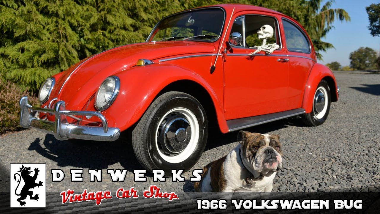 1966 Volkswagen Beetle Denwerks Bug Walk Around Video - YouTube