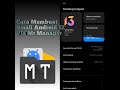 Cara Membuat Smali Android 12 - Android 12L - Android 13 Manual Via Mt Manager