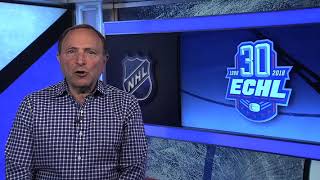 Gary Bettman on the ECHL's 30th anniversary