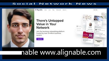 Alignable Social Network Overview