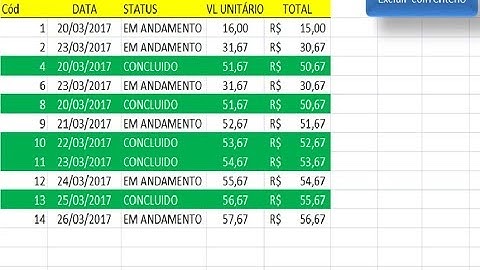 Excluir Registros de acordo com critério por coluna - VBA