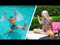 "I Can't Swim" PRANK On Girlfriend!!