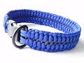 How to Make a Paracord Dog Collar-Wide 6 Strand Core Mated Half Hitch