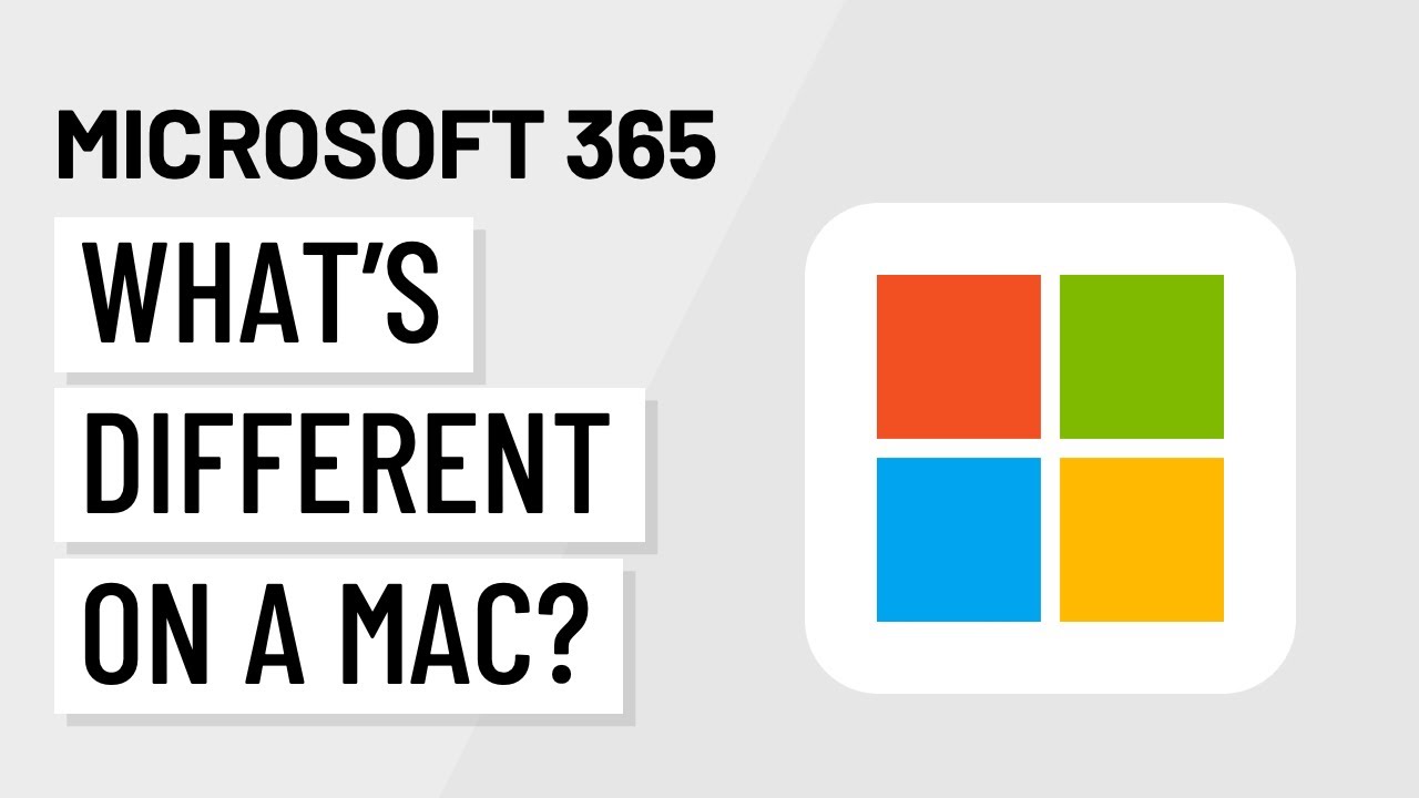 Office for Macs: Microsoft 365 for Mac: What's Different?