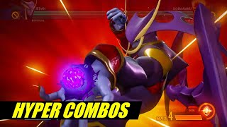 Jedah's Hyper Combos in Marvel vs. Capcom: Infinite