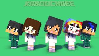 PRINCESS SQUIDGAME, APHMAU, POMNI | CHICKEN WINGS DANCE | Minecraft Animation | KABOOCHIIEE 358