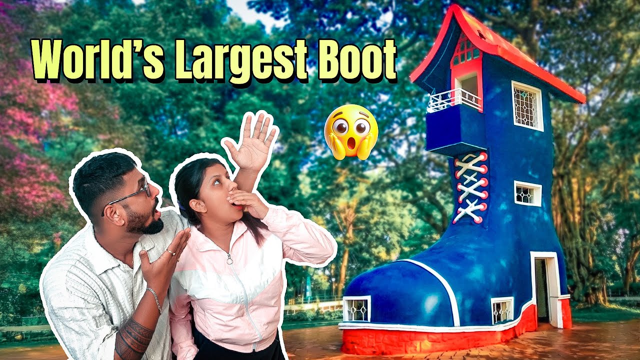 World’s Largest Boot 😱 | Ye Boot Nahi, Ek Tourist Spot Hai!