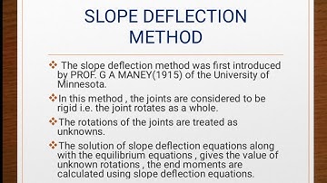 Slope Deflection Method ( Introduction) and Sign Conventions || Part-1 || Structural Analysis-II