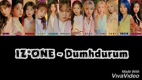 HOW WOULD IZONE SING APINK DUMHDURUM BY JESICAPRILA [LINE DISTRIBUTION]