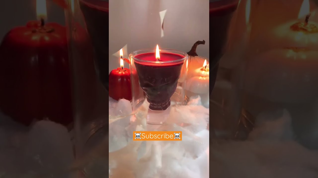 SKULL Candle Mayhem💀🎃☠️ 