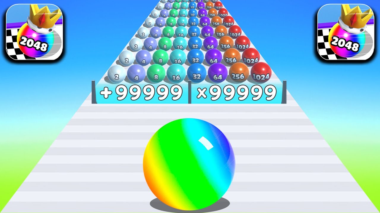 Marble Run, Going Balls, Ball Run 2048 Levels Top Tiktok Gaming iOS,Android Gameplay Videos ghview