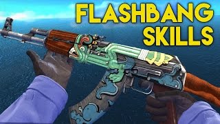 CSGO Competitive Highlights #8 - FLASHBANG SKILLS