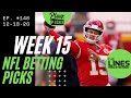 NFL Predictions Week 15 | Free NFL Picks & Odds (12.18.20) The Lines Podcast Ep 146