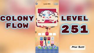 Colony Flow Level 251 Walkthrough 🐜 | Ant Colony Puzzle Gameplay | Mini Boss