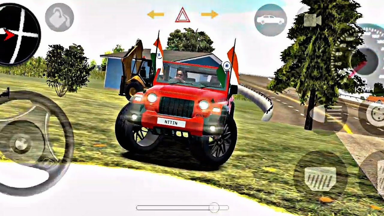 Modified Mahindra Thar😈Games:Indian Thar (Gadi Wala Games) Car Game Android Game - And roid Gameplay