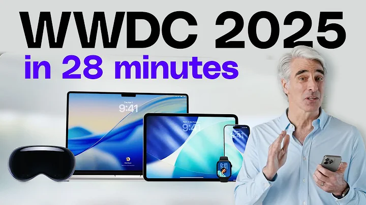 Apple WWDC 2025 keynote in 28 minutes