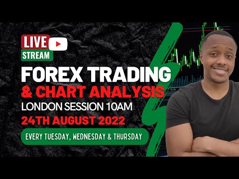 Live Forex Trading Session and Chart Analysis 24th Aug 2022 | London Session | 10am GMT