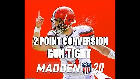 Madden 20 Glitches Cheats and Tips - 2 Point Conversion - Gun Tight