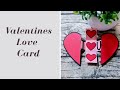 Valentine Cards Handmade Easy | Valentine's Day Gifts For Him | Valentine's Day Gift Ideas #Shorts