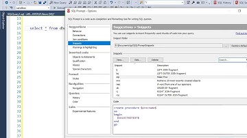 Using SurroundText in a SQL Prompt Snippet