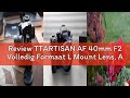 Review TTARTISAN AF 40mm F2 Volledig Formaat L Mount Lens, Autofocus Compact Lichtgewicht Grote Diaf