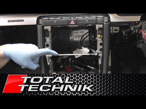 STEREO AUDI A4 RS4 S4-8E0858005F CLIMATE MOUNT BRACKET RADIO