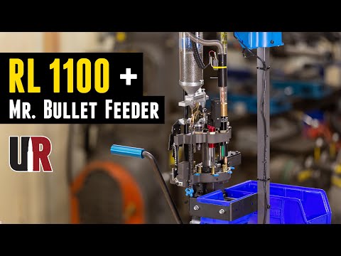 WARP SPEED! Loading 9mm on the Dillon RL 1100 with Mr. Bullet Feeder