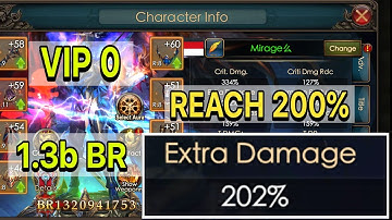 1.3B REACH 200% EXTRA DAMAGE & DR!! LEGACY OF DISCORD